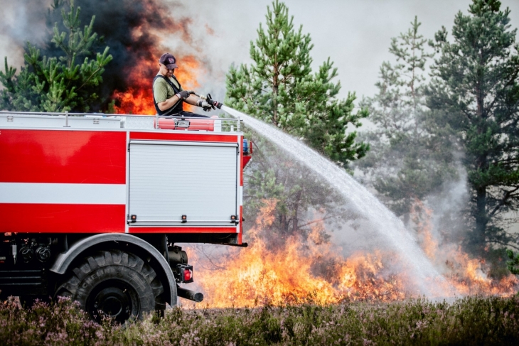 Latvijā sācies meža ugunsnedrošais periods
