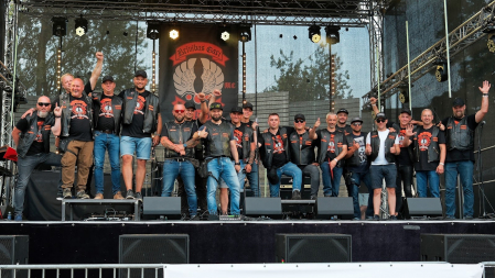 Jēkabpils motoklubs «Brīvības gari» ar vērienu atzīmē 25 gadu jubileju (FOTO)