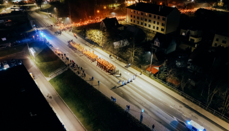 Satiksmes ierobežojumi šodien lāpu gājiena “No Brīvības lāpas līdz Jēkabpils gaismai” laikā (SHĒMAS)
