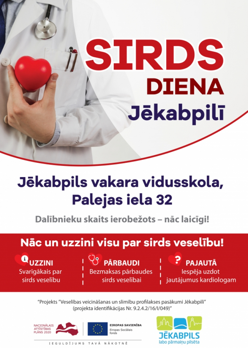 Septembra vidū - Sirds diena Jēkabpilī