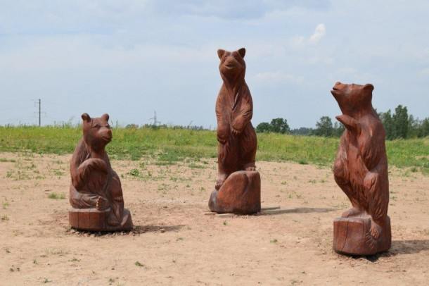 Pie Laukezera stāvvietas taps spēļu laukums "Prāto kopā ar Laukezera lāčiem"