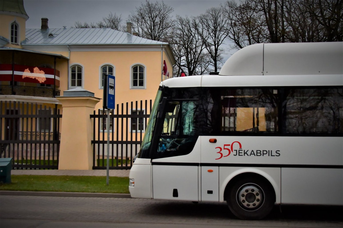 Pasažieru skaita ierobežošana autobusos jēkabpiliešiem un SIA Jēkabpils autobusu parks” problēmas nesagādā