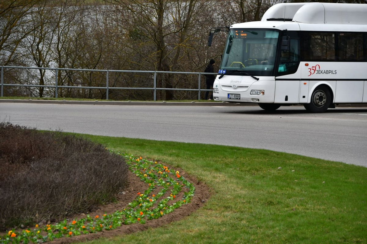 Jēkabpilī, Pormaļa ielas remonta laikā noteiktas izmaiņas autobusu kustībā