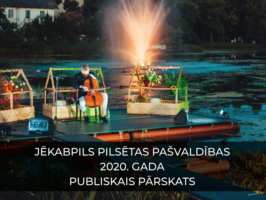 Pieejams Jēkabpils pilsētas pašvaldības 2020. gada publiskais pārskats