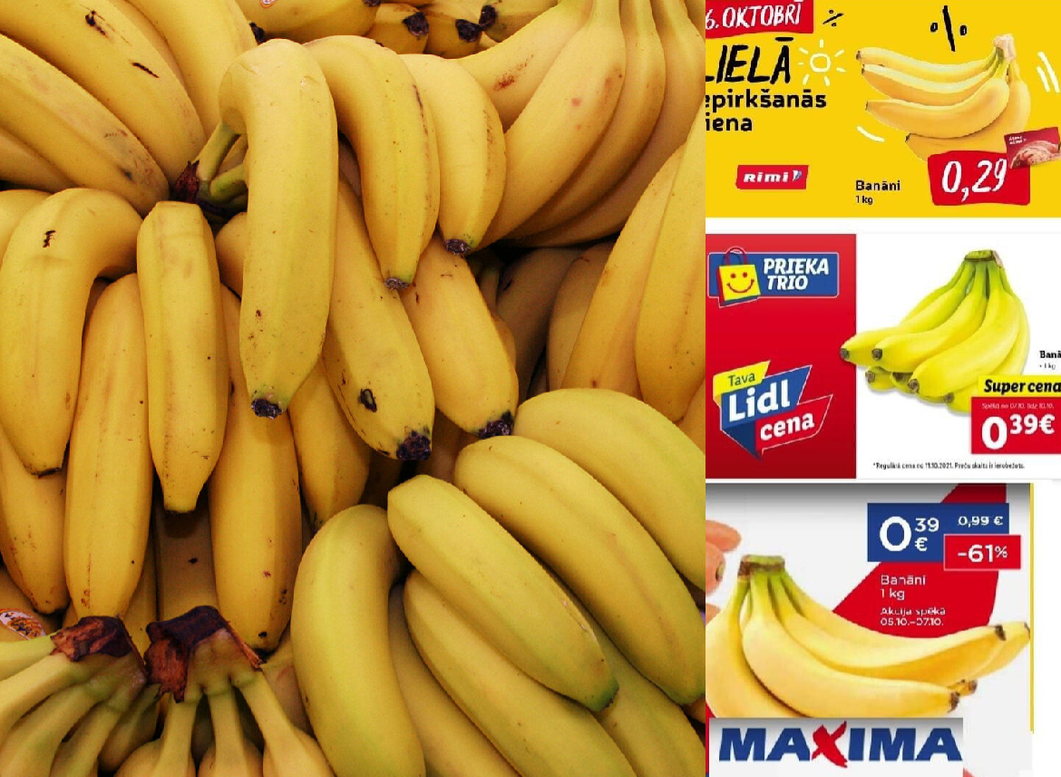 “Lidl” atvēršanas diena raisa “banānu cenu karus”