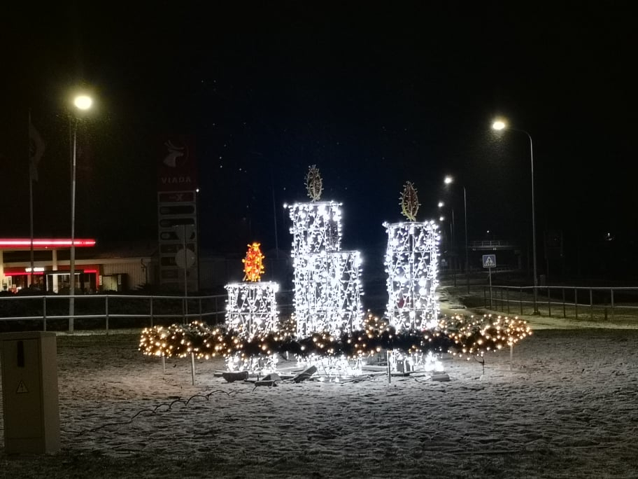 Pirmā Advente, sācies Ziemassvētku gaidīšnas laiks un Jēkabpilī iedegas pirmie gaismas dekori