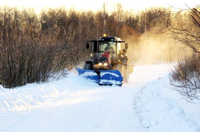 Jēkabpils novada mazpilsētās – Viesītē, Aknīstē un pagastos sniega tīrīšanā iesaistās pašvaldība un uzņēmēji