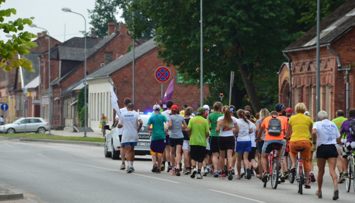 Jēkabpils novadam cauri vedīs Starptautiskais Miera skrējiens