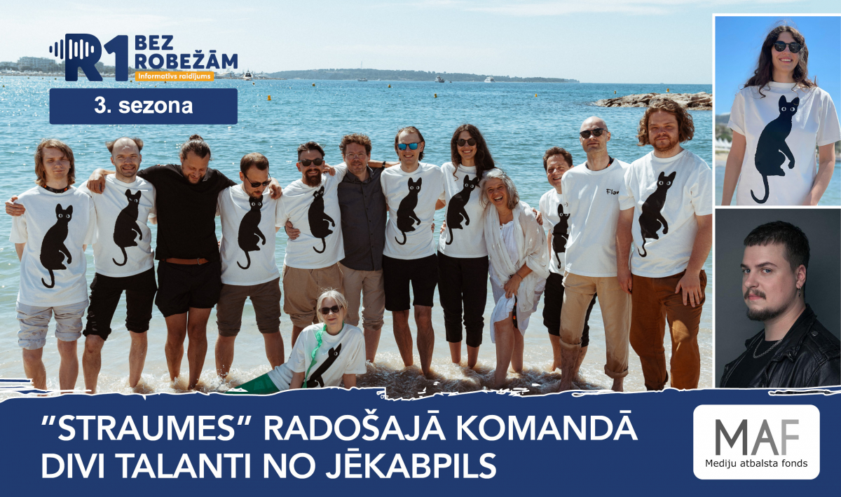 ,,Bez robežām’’ S3E22 "Straumes" radošajā komandā divi talanti no Jēkabpils