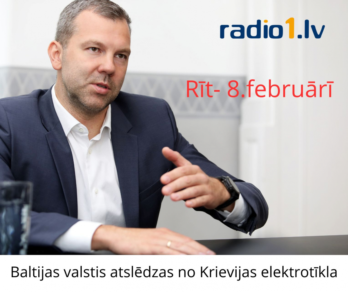  8.februārī Latvija atslēdzas no Krievijas elektrotīkla