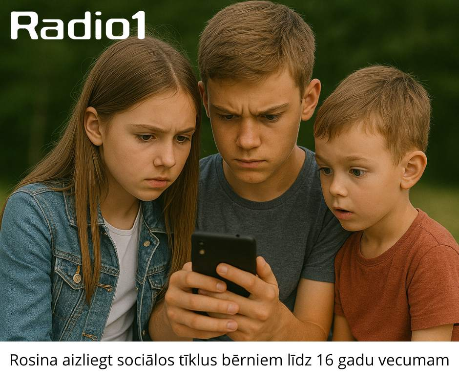 Rosina aizliegt sociālos tīklus bērniem līdz 16 gadu vecumam