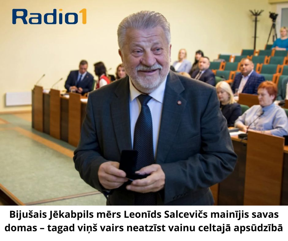 Leonīds Salcevičs maina domas un vairs neatzīst vainu dokumentu viltošanas lietā