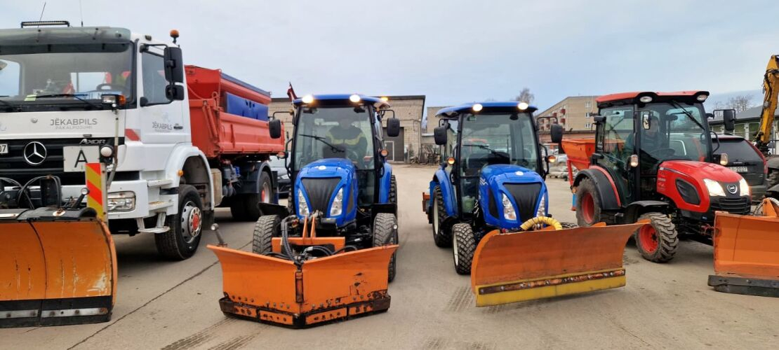 SIA “Jēkabpils pakalpojumi” gatavi ziemas sezonai