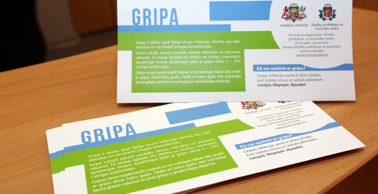 Latvijā sākusies gripas epidēmija