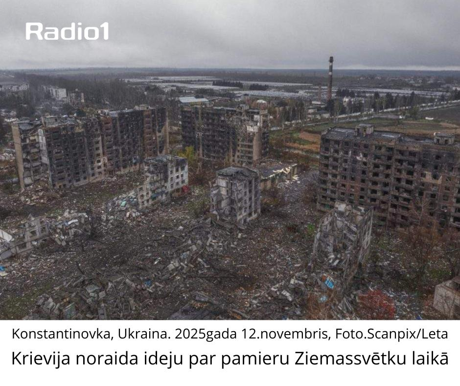 Krievija noraida ideju par pamieru Ziemassvētku laikā