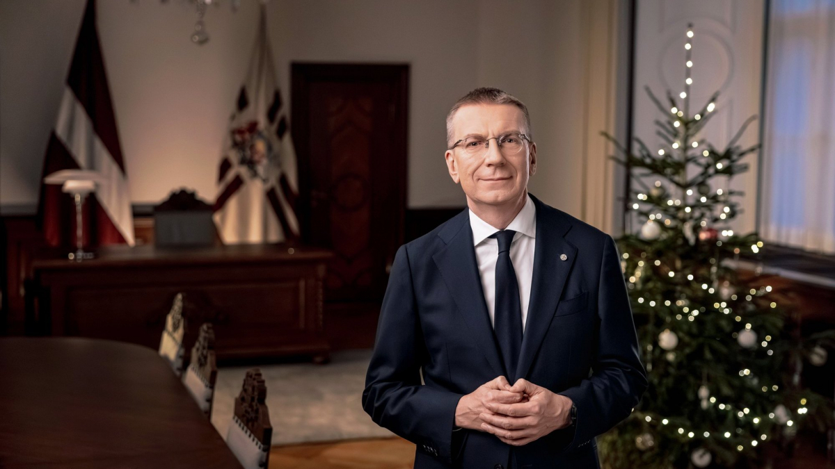 Valsts prezidents gadumijas uzrunā akcentē cilvēku rīcības nozīmi