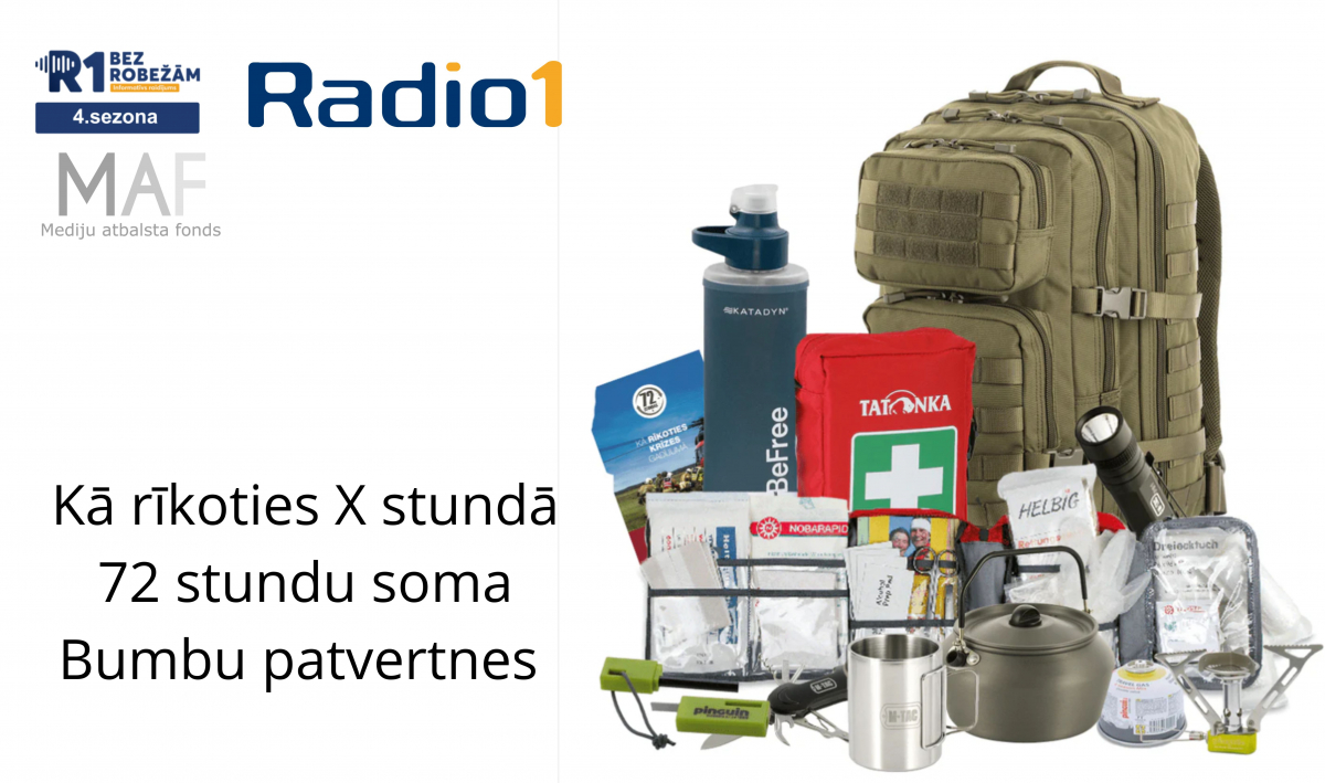 ,,Bez robežām’’ S4E03 Kā rīkoties X stundā, 72h soma, Bumbu patversme