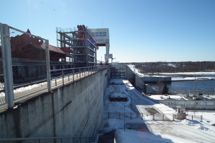 "Latvenergo" plāno izbūvēt rezerves ūdens pārgāzni pie Pļaviņu HES Aizkrauklē