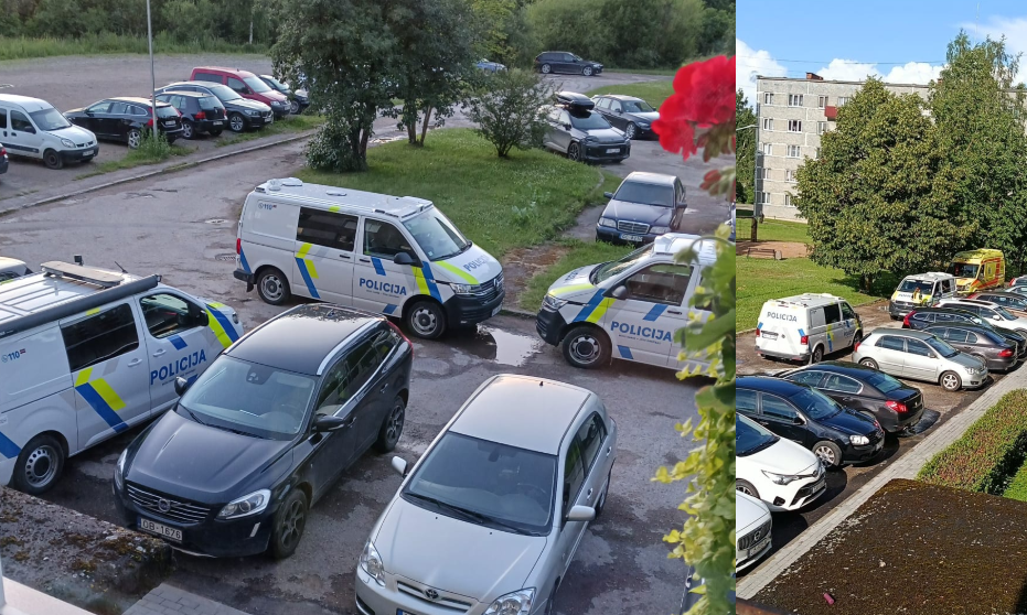 Iedzīvotāji: Kāpēc sestdien policija ilgstoši uzturējās mājā Jēkabpilī, Auseklīša ielā 11? Policija pagaidām nekomentē