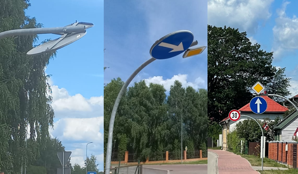 Mums raksta: Neērtā pagrieziena dēļ Jēkabpilī, Zīlānu ielā maršruta autobuss aizķer ceļazīmi