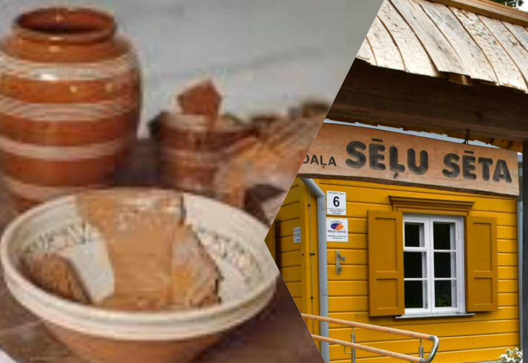 Brīvdabas nodaļā “Sēļu sēta” skatāma izstāde  ““Ķiermeļu” mantojums. Tradicionālā podniecība Sēlijā 19. un 20. gs.”