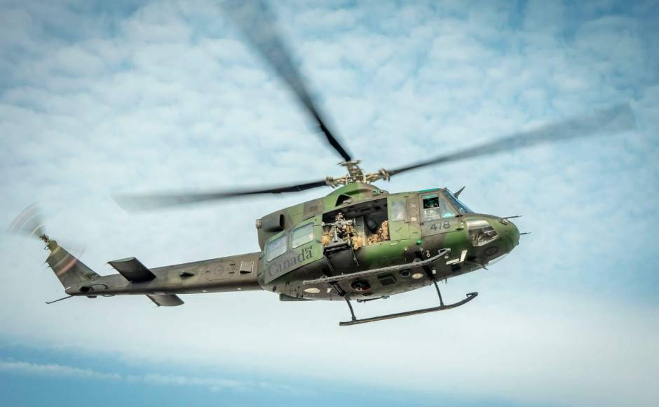 Aizkrauklē šodien notiek sabiedroto helikopteru zemais pārlidojums