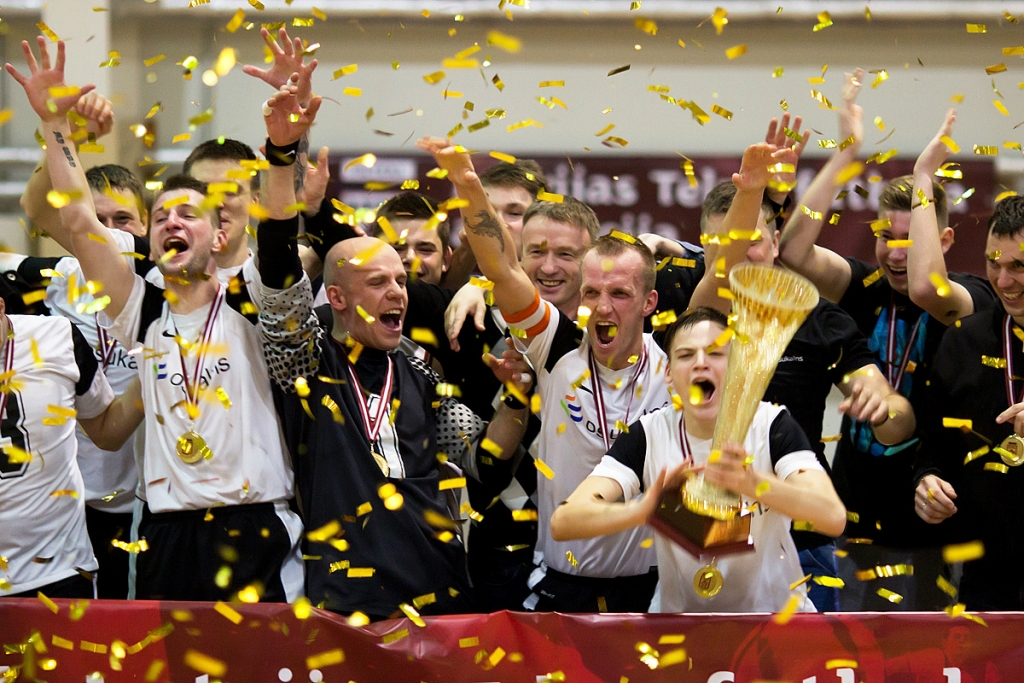 "Ošukalns" – чемпионы 1 Латвийской лиги по мини - футболу