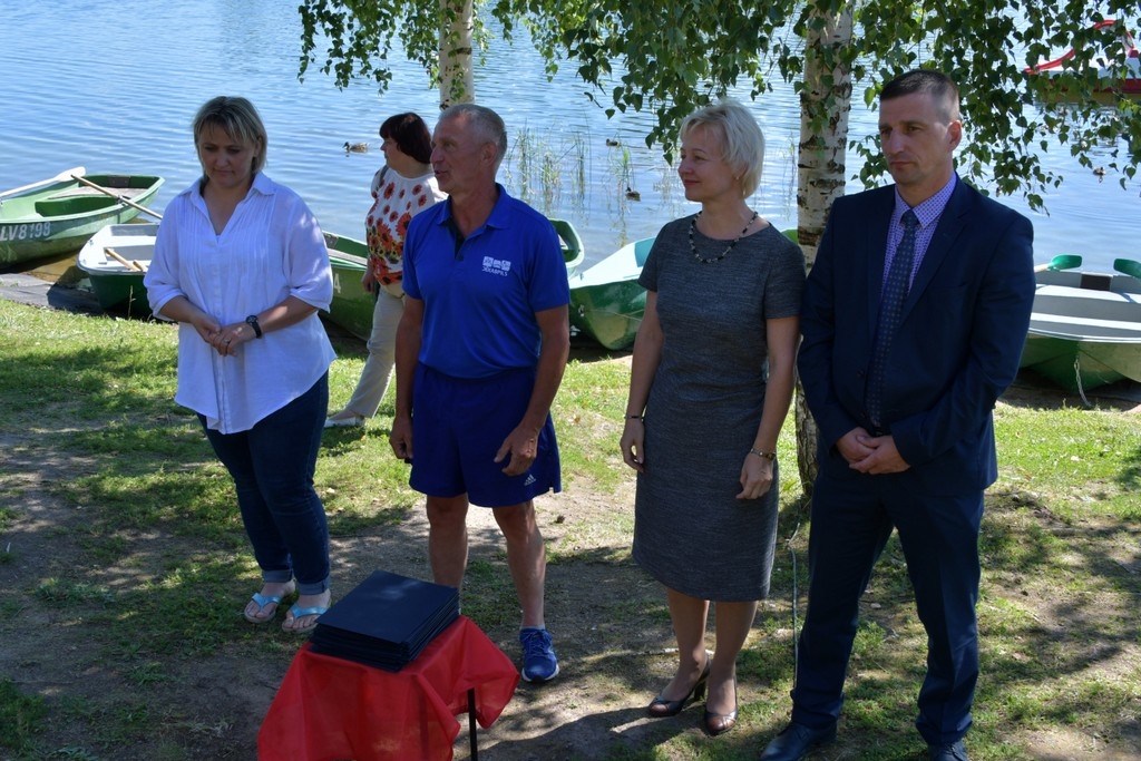 Jēkabpils domes vadība sveic Latvijas Jaunatnes olimpiādes dalībniekus