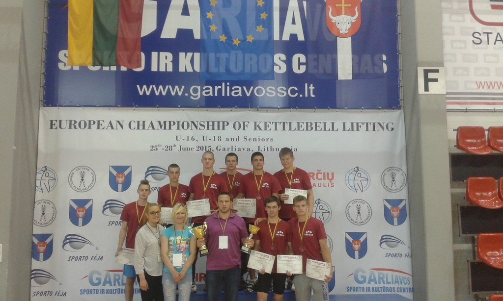 Eiropas Čempionāts svarbumbu celšanā U-16; U-18 jauniešiem