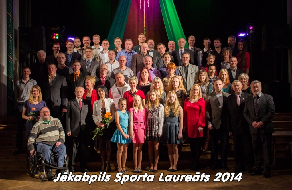 Aizvadīts sportistu nozīmīgākais pasākums ,,Jēkabpils Sporta Laureāts 2014’’