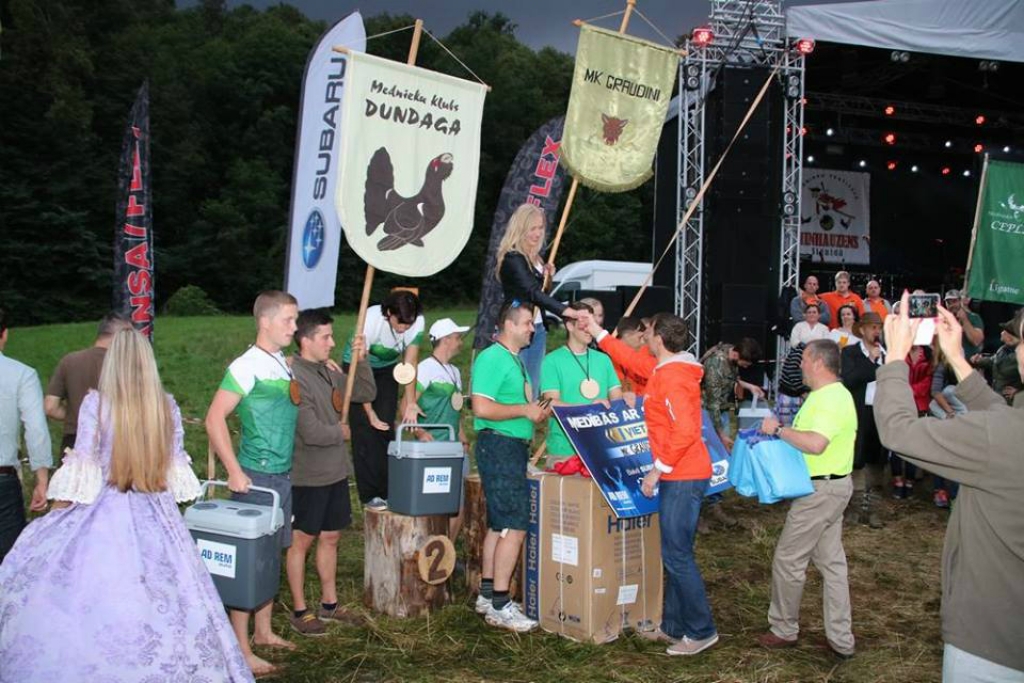 Mednieku festivālā "Minhauzens" 1.vietu un Subaru uz nedēļu iegūst MK  "GRAUDIŅI" no Jēkabpils novada (FOTO)