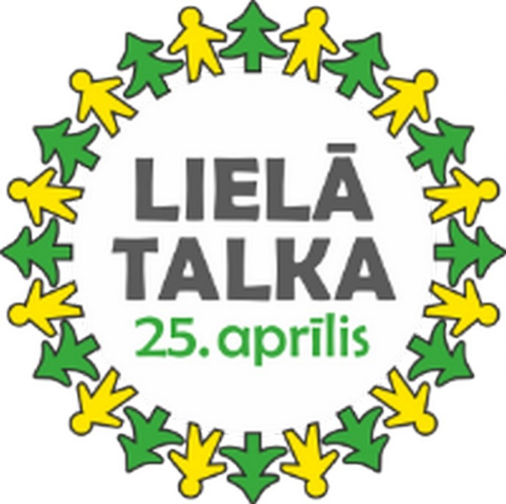 Lielā talka šogad 25. aprīlī