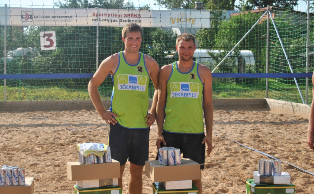 SK "Jēkabpils Lūši" veiksmīgi startējuši turnīrā "Jocker Beachball 2014"