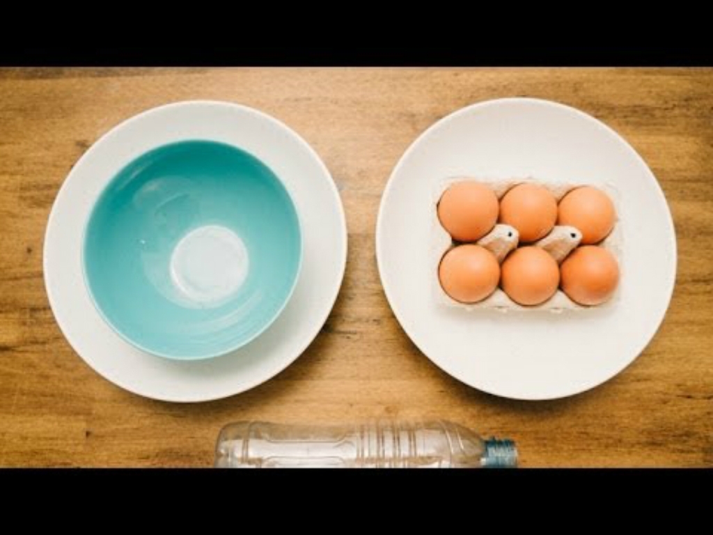 Neparasts veids, kā ātri atdalīt olas dzeltenumu no baltuma (VIDEO)