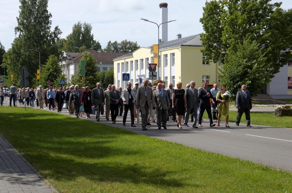 Preiļi uzņēma Latvijas Ordeņu brālības 17. salidojuma dalībniekus