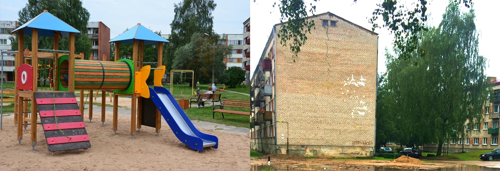 Ķieģeļu ielā nepieciešams rotaļu laukums, bet Dārzu ielā sūdzas par piesārņotu pagrabu