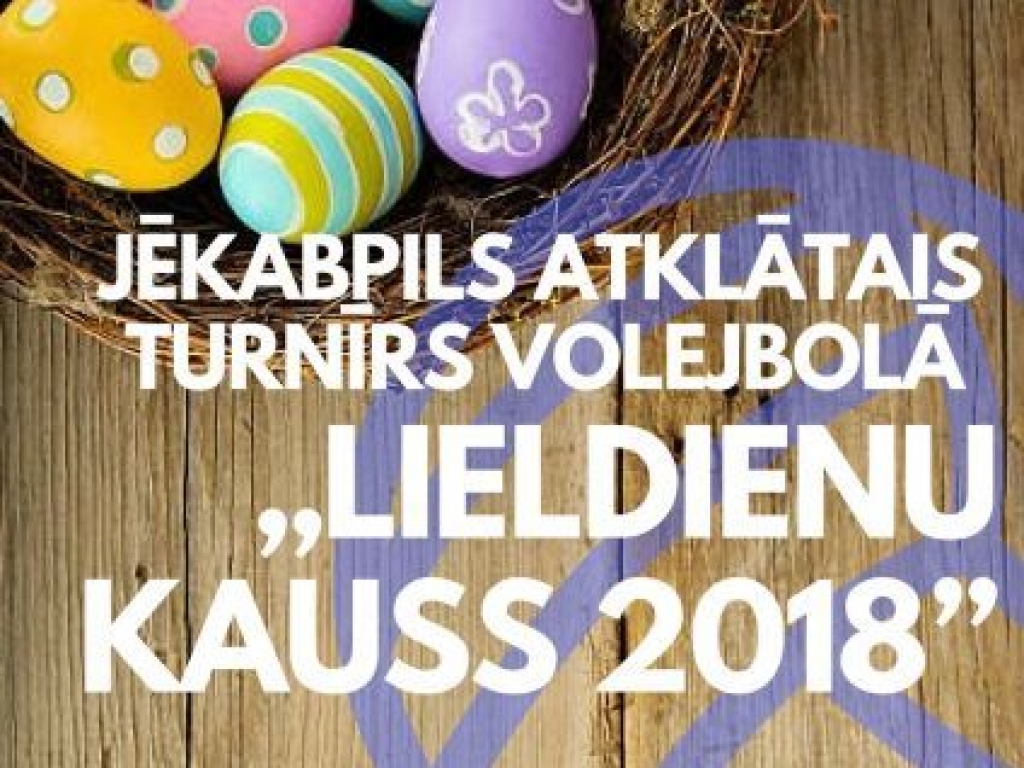 Lieldienu kauss volejbolā 2018