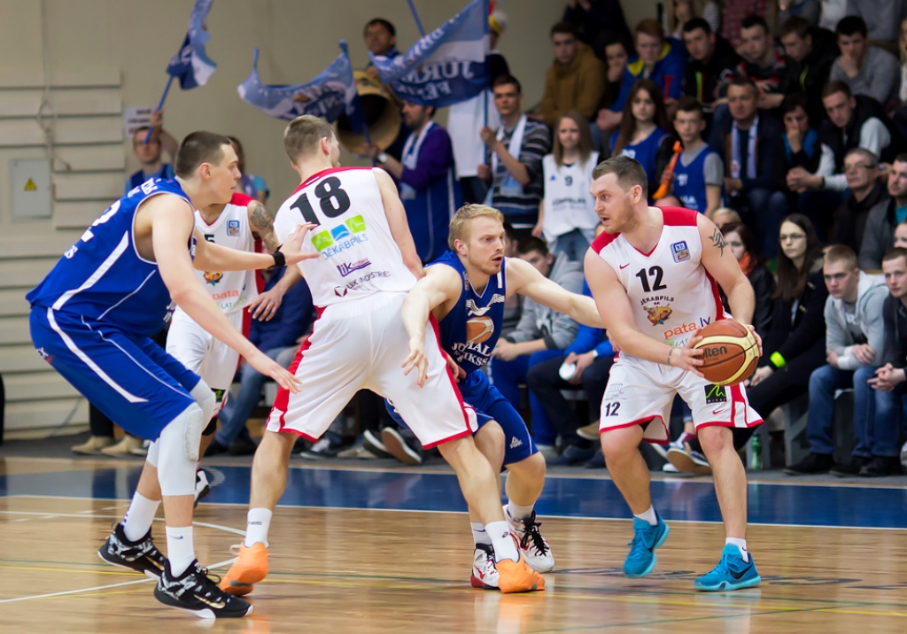 BK "Jēkabpils" play-off trilleri šovakar turpinās mājās laukumā