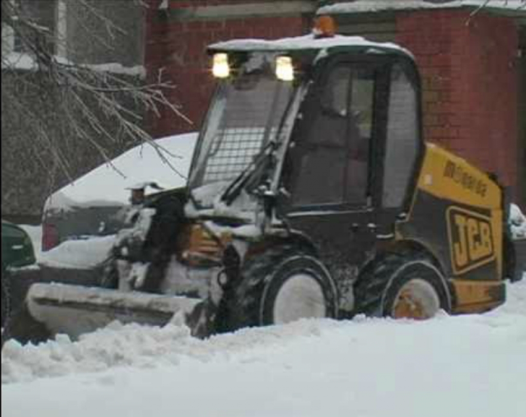 Екабпилсским службам уборка снега не представляет трудностей