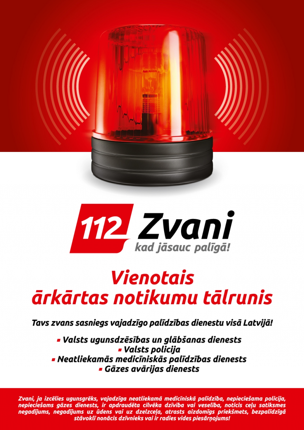 Visā Eiropas savienībā tiek atzīmēta 112 diena