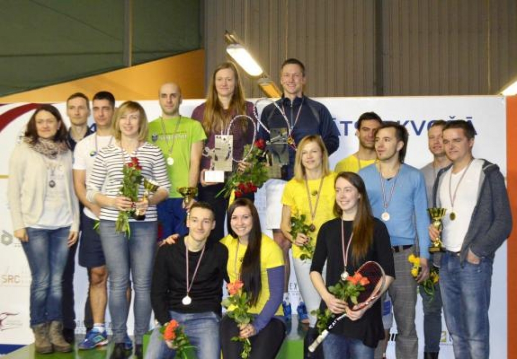 Pļaviņieši sekmīgi startē 14. Latvijas čempionātā skvošā