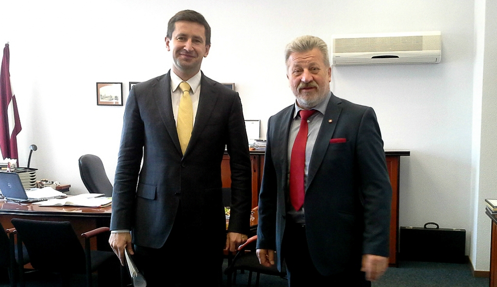 Ekonomikas ministrs apmeklē Jēkabpili (FOTO)