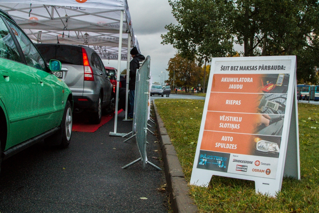 Kampaņā „Pārsteidz ziemu!” piekto gadu piedāvās bez maksas pārbaudīt auto pirms ziemas