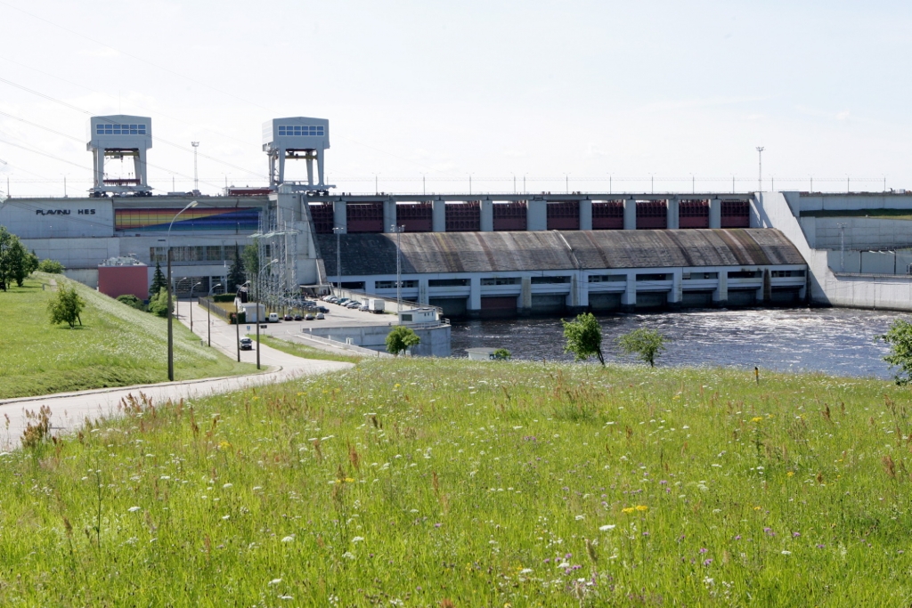 Likteņdārzā veicamu būvdarbu vajadzībām dažas dienas jūlijā tiks pazemināts Pļaviņu HES ūdenskrātuves ūdenslīmenis