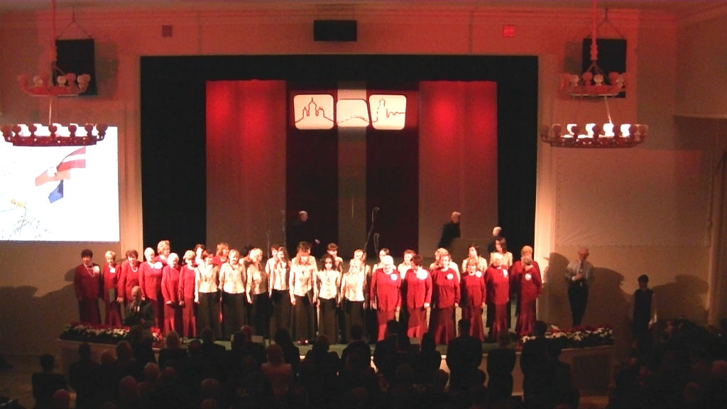 Koncertieraksts: Latvijas proklamēšanas gadadienas koncerts Jēkabpilī 2014