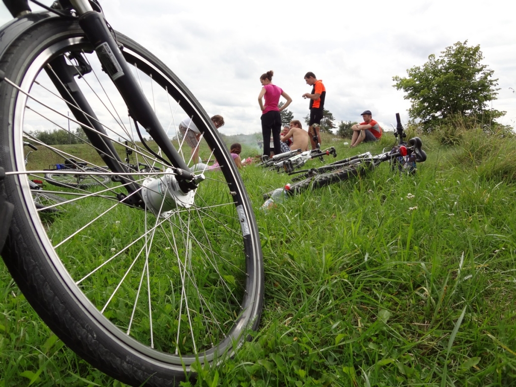 Velobrauciens apkārt Piebalgas ezeram.