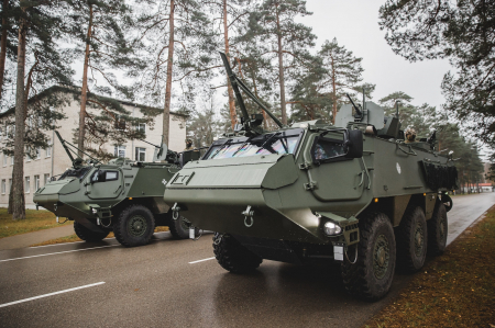 11.novembrī Zemessardzes 3. Latgales brigādes vienības dosies militārās tehnikas maršā Jēkabpilī