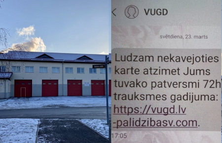 Policija meklēs krāpniekus, kas VUGD vārdā izplata viltus paziņojumus par patvertņu reģistrēšanu