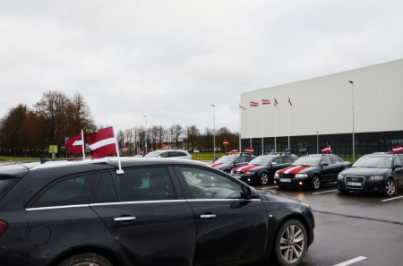 Jēkabpilī norisināsies karogu brauciens