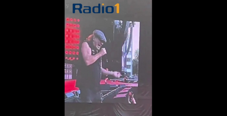 Ar iespaidīgu šovu Tallinas Dziesmu svētku estrādē uzstājās leģendārā grupa "ACDC" (VIDEO)